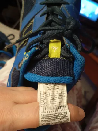 Zapatillas de trekking azules