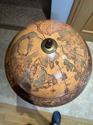 Botellero bola del mundo NUEVA