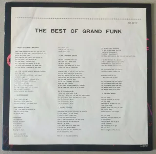 LP Grand Funk - The Best Of