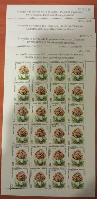 Lote sellos Andorra española.