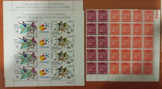 Lote sellos Andorra española.