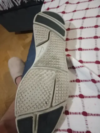 Zapato azul de vestir