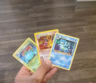 Trio Starter Base Set – Charizard Blastoise Venusa