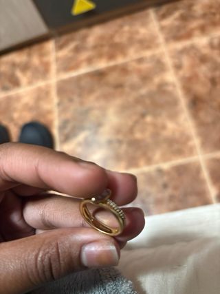 Anillo Pandora Corazón Oro