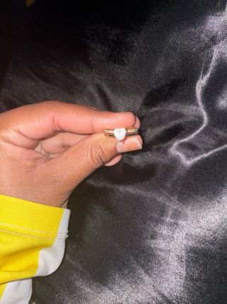 Anillo Pandora Corazón Oro