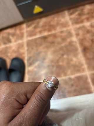 Anillo Pandora Corazón Oro