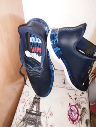 Zapatos de golf azules