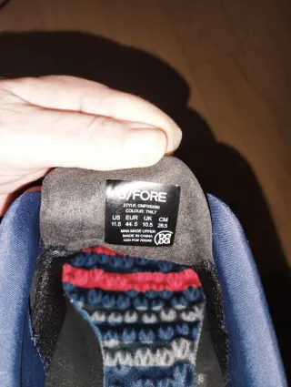 Zapatos de golf azules