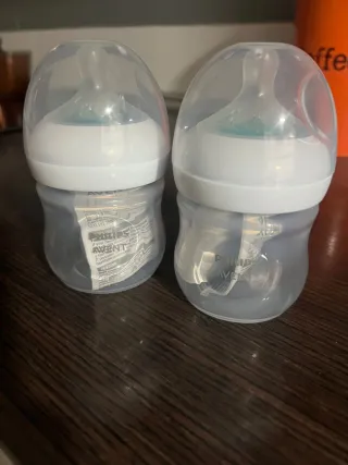 2 Biberones Philips Avent Natural 125ml