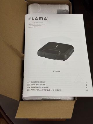 Sandwichera Flama 4930FL 800W