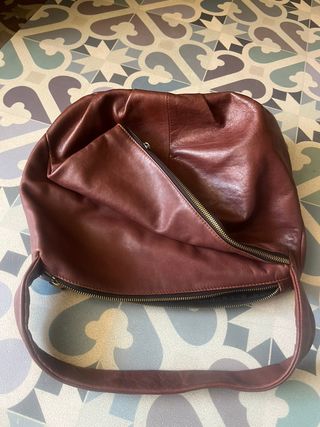 Bolso Piel Selecta Barcelona Marrón