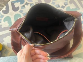 Bolso Piel Selecta Barcelona Marrón