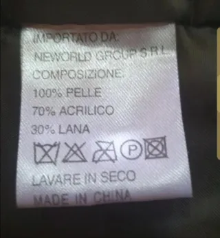 NewWorld Trench Pelle Scamosciata & Lana Verde