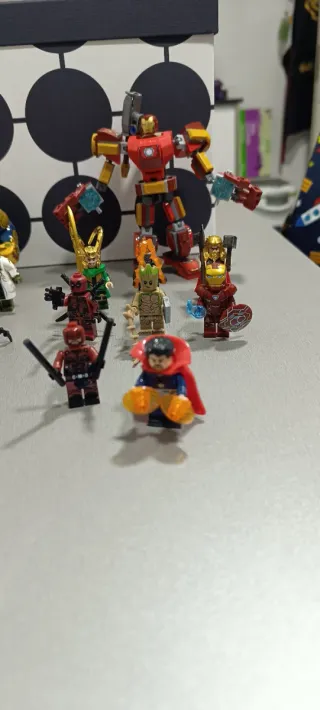 Figuras Marvel Lego Compatible