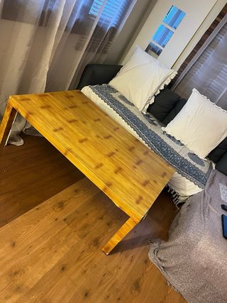 Mesa de centro vintage de madera