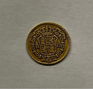 Moneda Oro 1/2 Escudo 1783