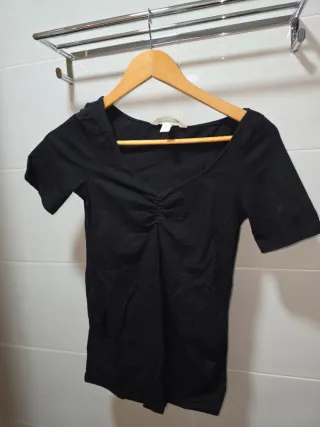 Lote 4 Camisetas Premamá Manga Corta