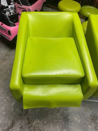 2 Poltrone per Parrucchiere Verdi