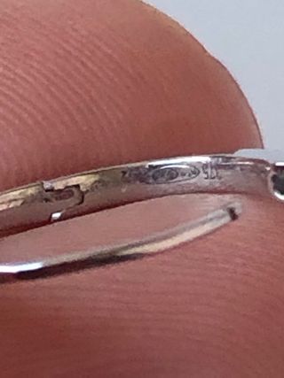 Pendientes Oro 9k Zafiro y Diamante