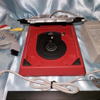 Nintendo Wii Console Rossa/Nera Funzionante