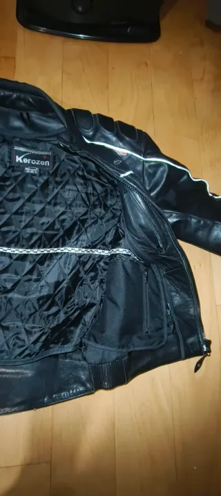 Chaqueta Cuero Vintage