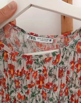 Vestido largo Zara floral