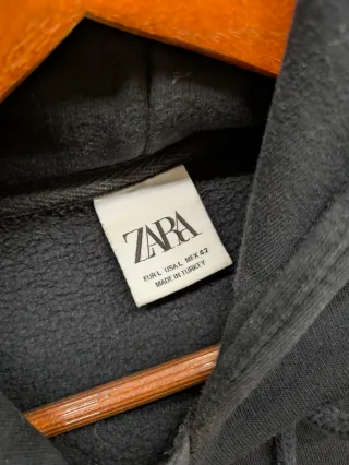 Sudadera Negra Hombre Talla L