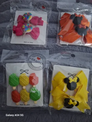 Pinzas y horquillas de Minnie Mouse