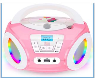 Reproductor CD Infantil Tiny Geens Rosa