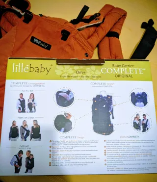 Mochila Portabebés Lillebaby Complete Original