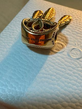 Pandora Charm Atrapasueños color dorado-rosa