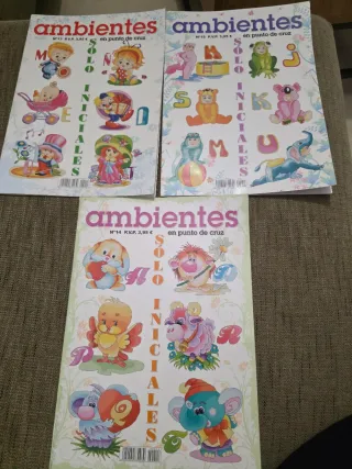Revista Ambientes Punto de Cruz