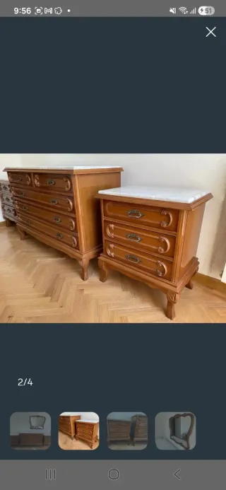 Mueble antiguo restaurado madera