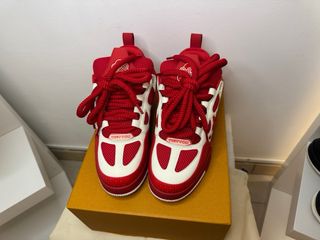 Scarpe Louis Vuitton Rosse e Bianche