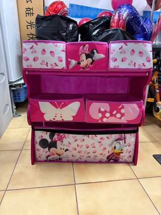 Pupitre, asiento y estantería Minnie