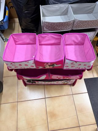 Pupitre, asiento y estantería Minnie
