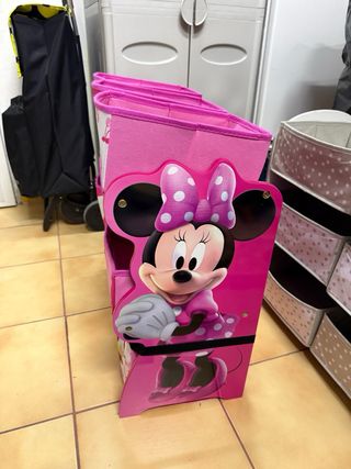 Pupitre, asiento y estantería Minnie
