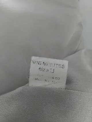 Gilet pelliccia sintetica nera NINEMINUTES