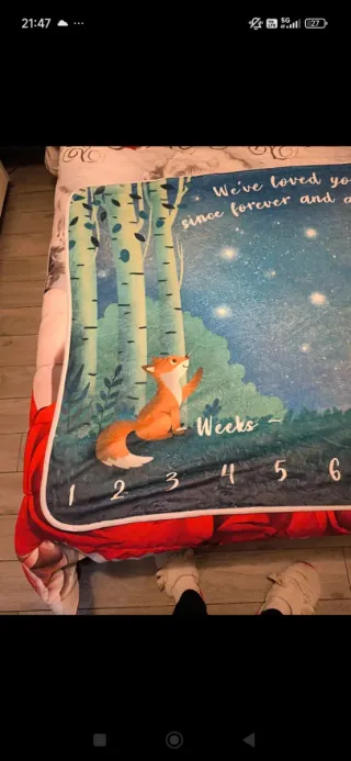 Coperta fotografica neonato