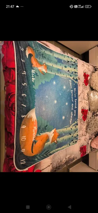 Coperta fotografica neonato