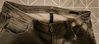 Pantalón vaquero de mujer gris talla 32(42 España)