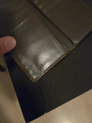 Cartera Coach Beige y Marrón