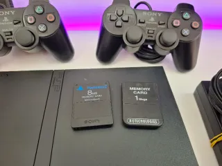 PlayStation 2 Sony Nera Completa