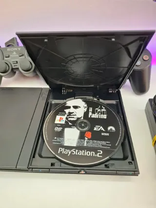 PlayStation 2 Sony Nera Completa