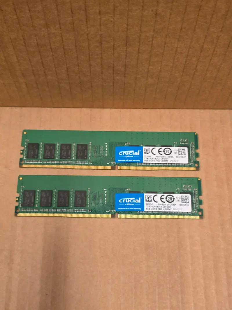 Crucial 16GB DDR4 (2x8GB)