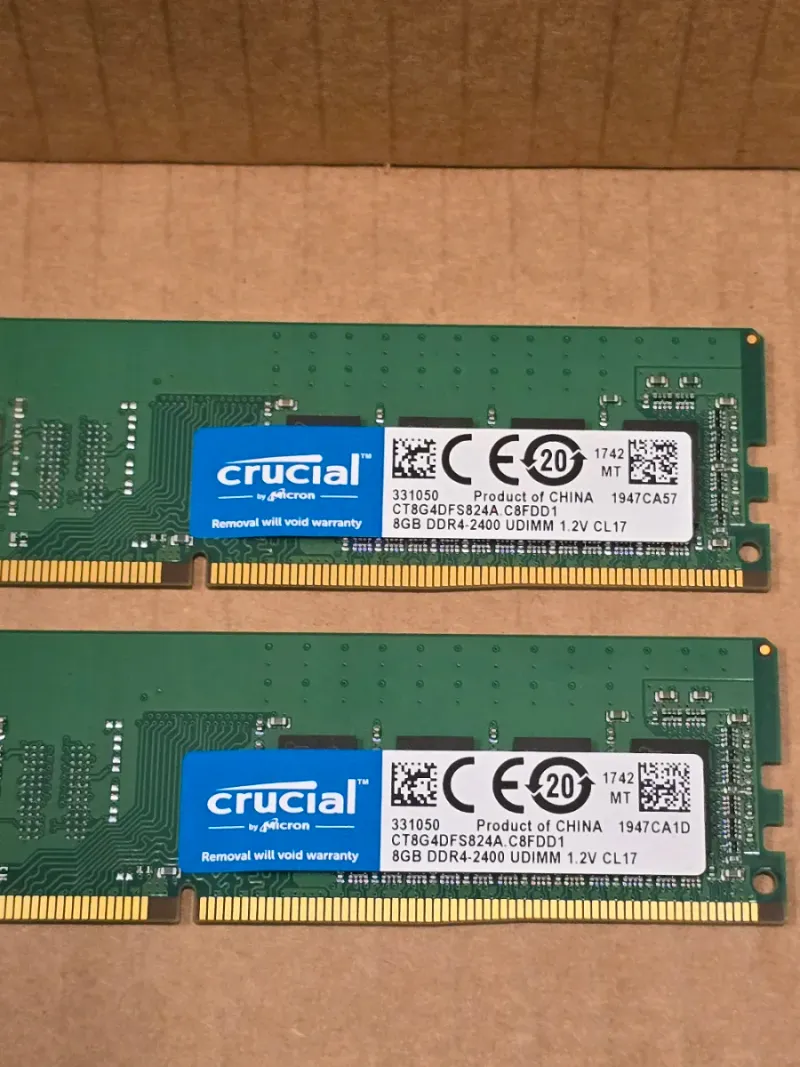 Crucial 16GB DDR4 (2x8GB) afbeelding 2