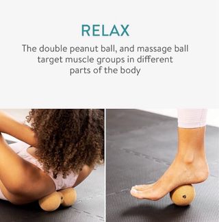 Bolas para masaje de corcho