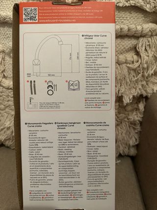 Grifo Cocina Edouard Rousseau Curve