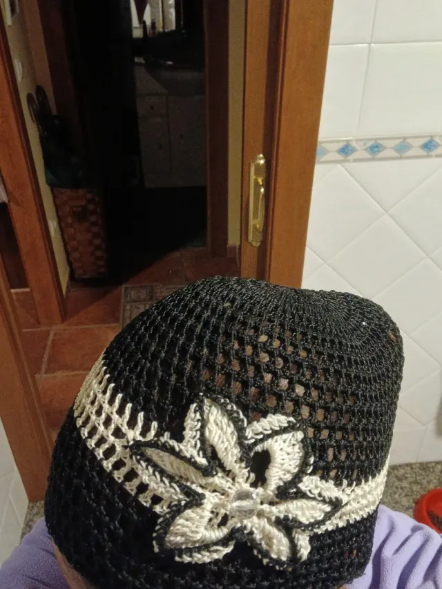 Casquete ganchillo unisex