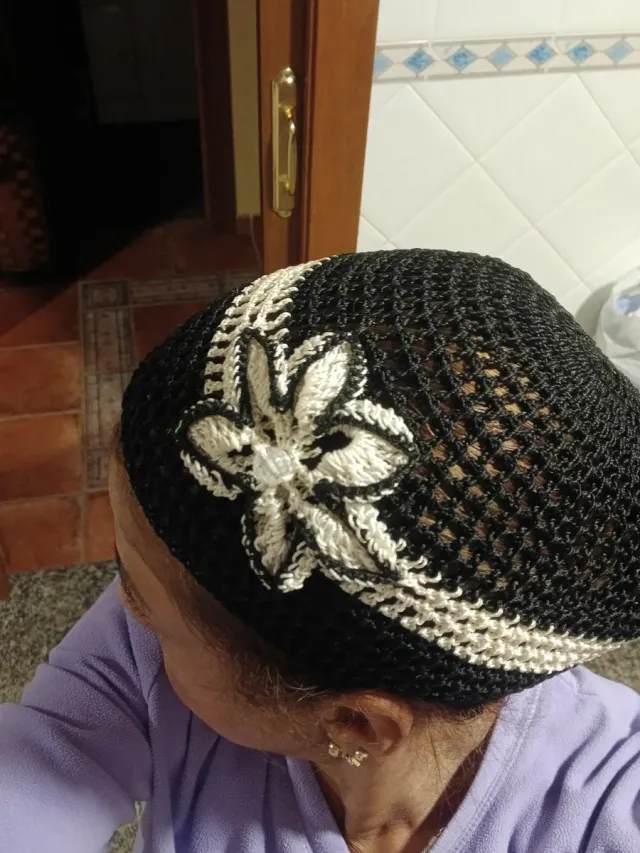 Casquete ganchillo unisex